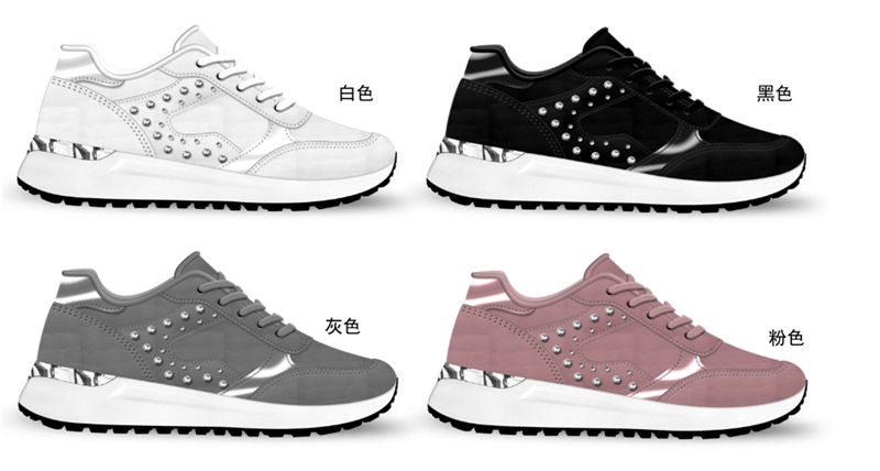 Injection Shoes---Lady Sneakers